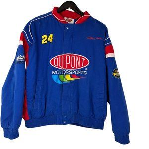 Vintage Winners Circle NASCARJeff Gordon DuPont Zip up Jacket Size Large